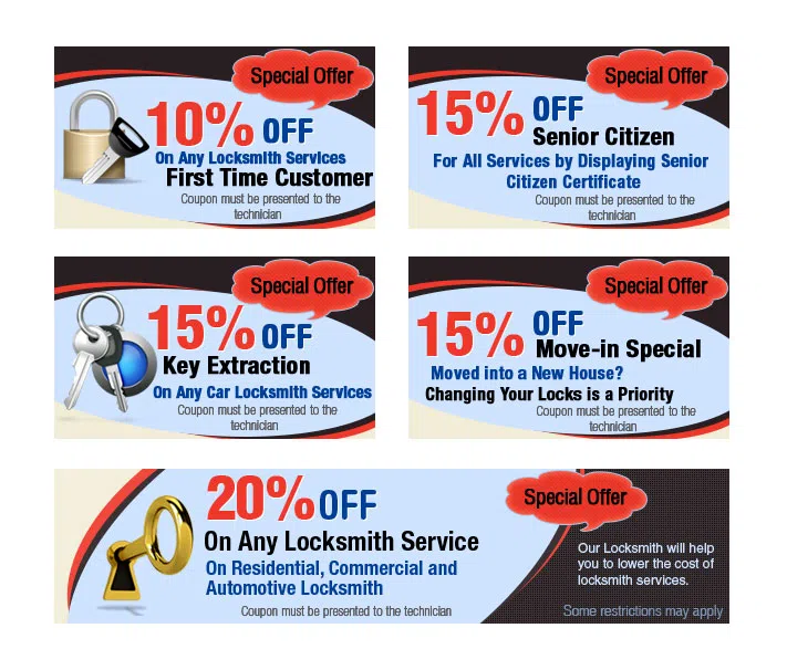 Carol Stream IL Locksmith Store Carol Stream, IL 630-412-1030 - coupon2-set-five